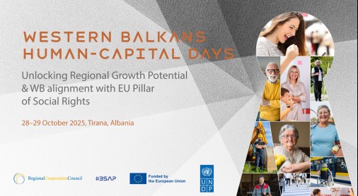 RCC ESAP 3: ESAP 3 Presentation of 2025 Western Balkans’ Performance Reviews Regarding European Pillar of Social Rights within Human Capital Days