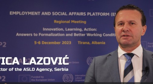 Ivica Lazović, Director of the ASLD Agency, Serbia on the most valuable outcomes of ESAP 2 project