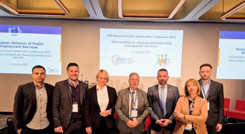RCC: Representatives of the public employment services (PES) from Western Balkan Six at the event (Photo: ESAP 3)