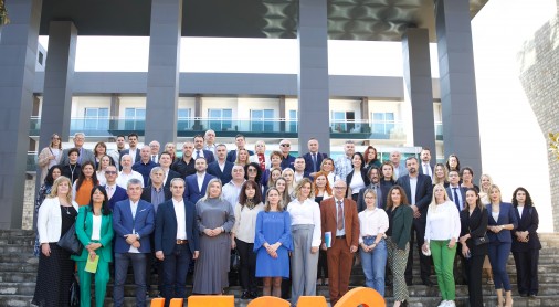 ESAP 3 Kick Off Event: Balanced Labour Markets in the Western Balkans: Innovative Solutions for a Sustainable Workforce - Family photo (Photo: RCC/Henri Koçi)